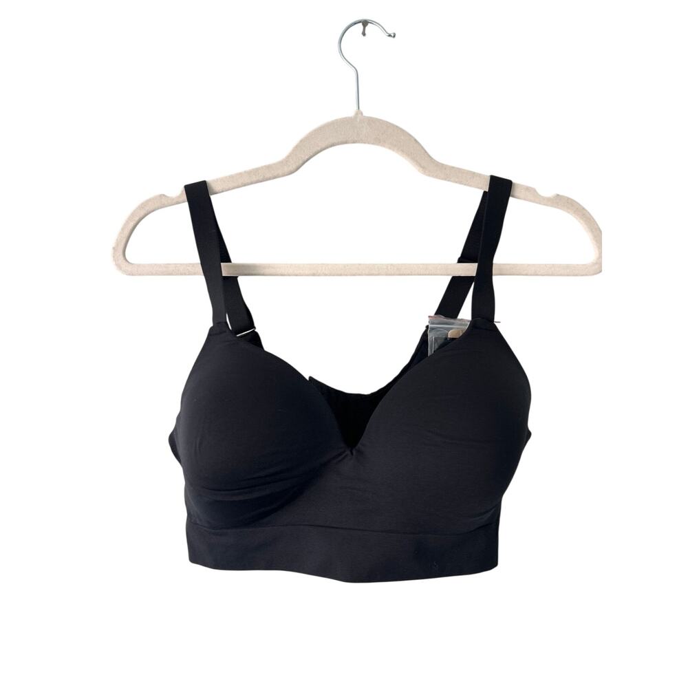 NWT Truekind Black Bra Extra Large